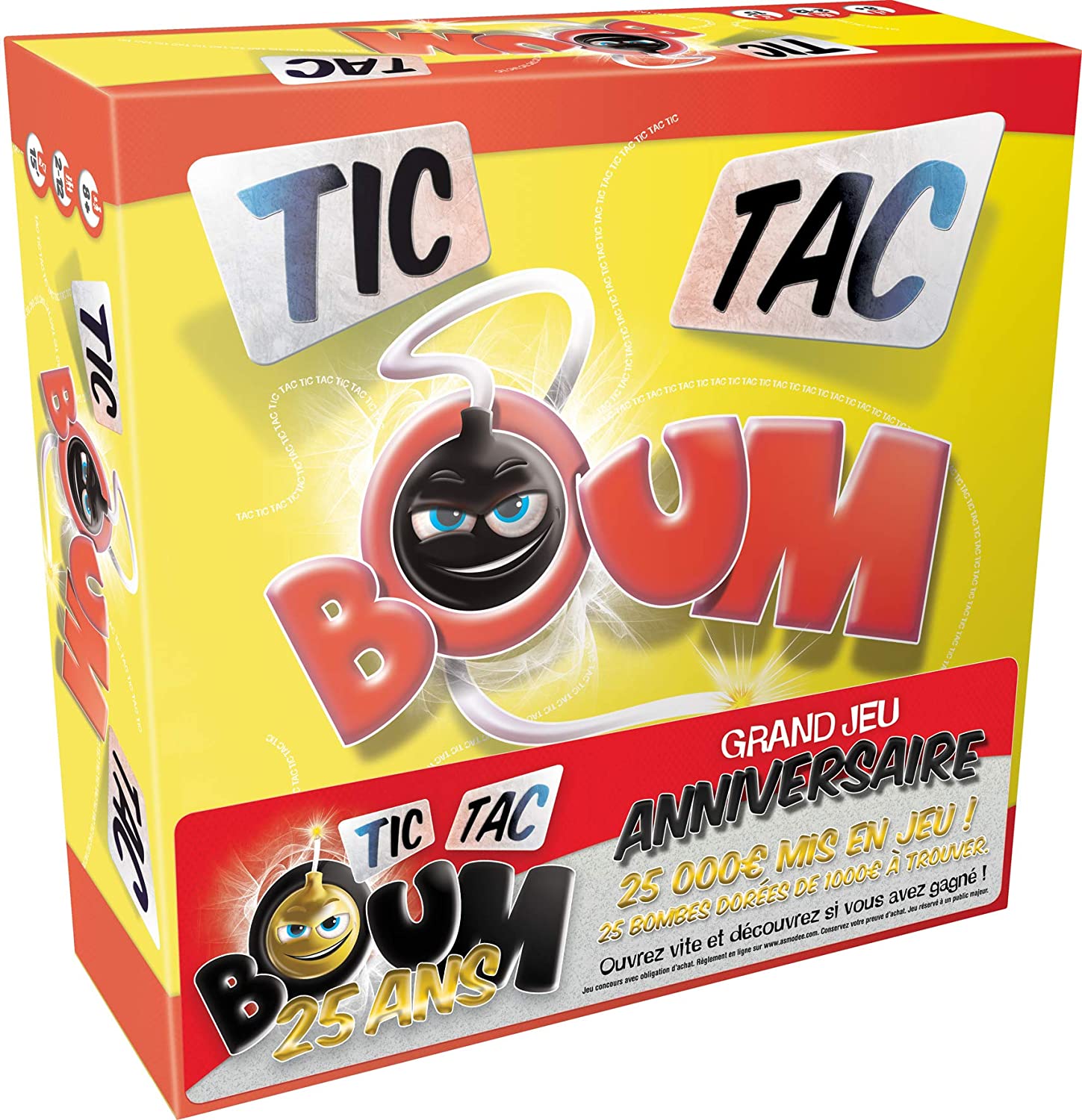 Tic Tac Boom Junior Asmodée : King Jouet, Jeux de réflexion Asmodée - Jeux  de société