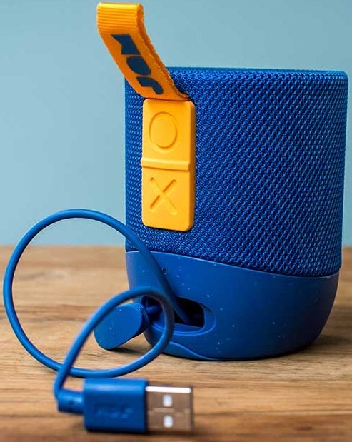 JamAudio - Double Chill Portable Bluetooth Speaker 12 Hours Playtime - Blue