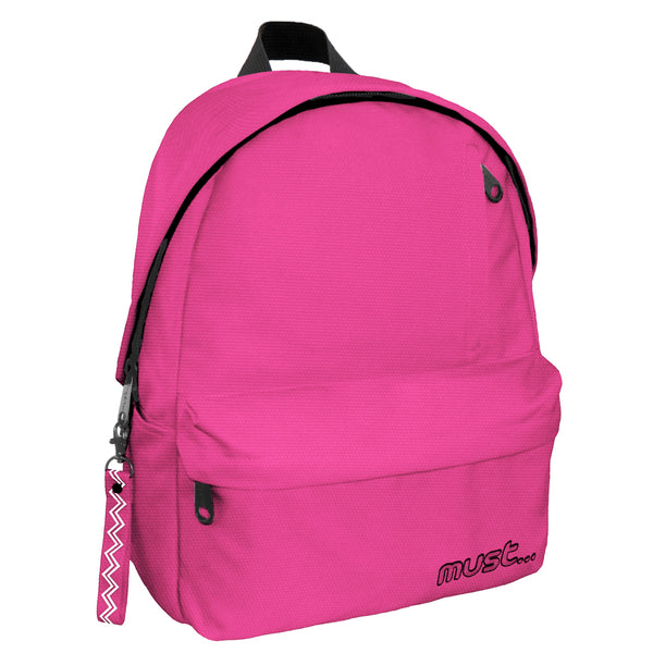 Must - Backpack Monochrome 17" 4Cases Vivid Fluo Pink