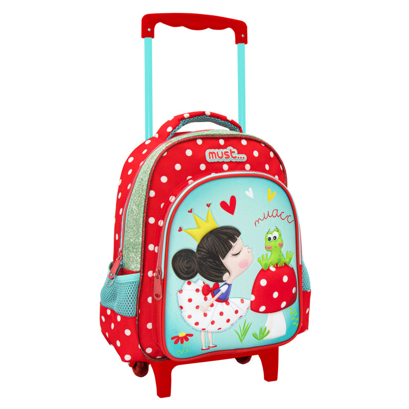 Must - Trolley 3D 12.5" 2 Cases Princess With Frog