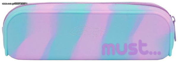 Must - Silicone Pencil Case Focus Waves - Purple