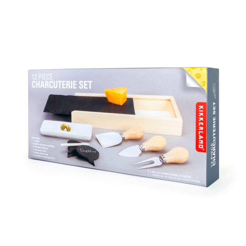 Kikkerland - 12 Piece Charcuterie Set