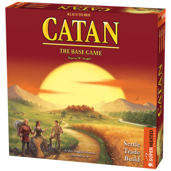 Catan Base Game 3-4 Players En/Ar