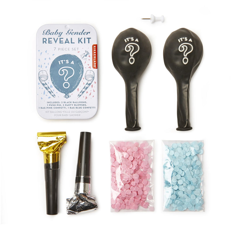 Kikkerland - Baby Gender Reveal Kit