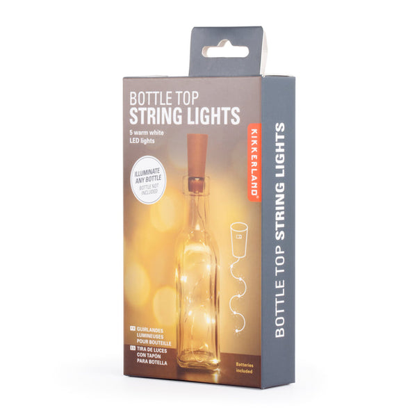 Kikkerland - Bottle String Lights