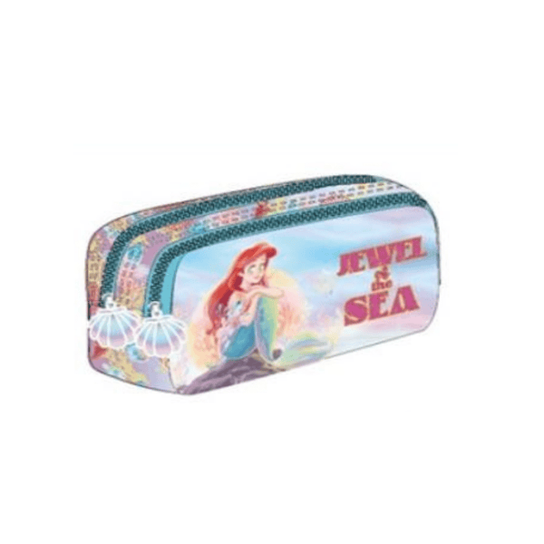 Truecare - My Little Mermaid Pencil Case 2 Zippers