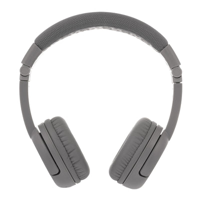 Buddyphones - Play+ Wireless Headphones - Gray Matter