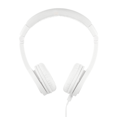 Buddyphones - Explore Plus Foldable Headphones With Mic - Snow White