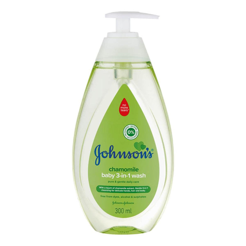 Johnson'S, Chamomile Baby 3-In-1 Wash, 300Ml