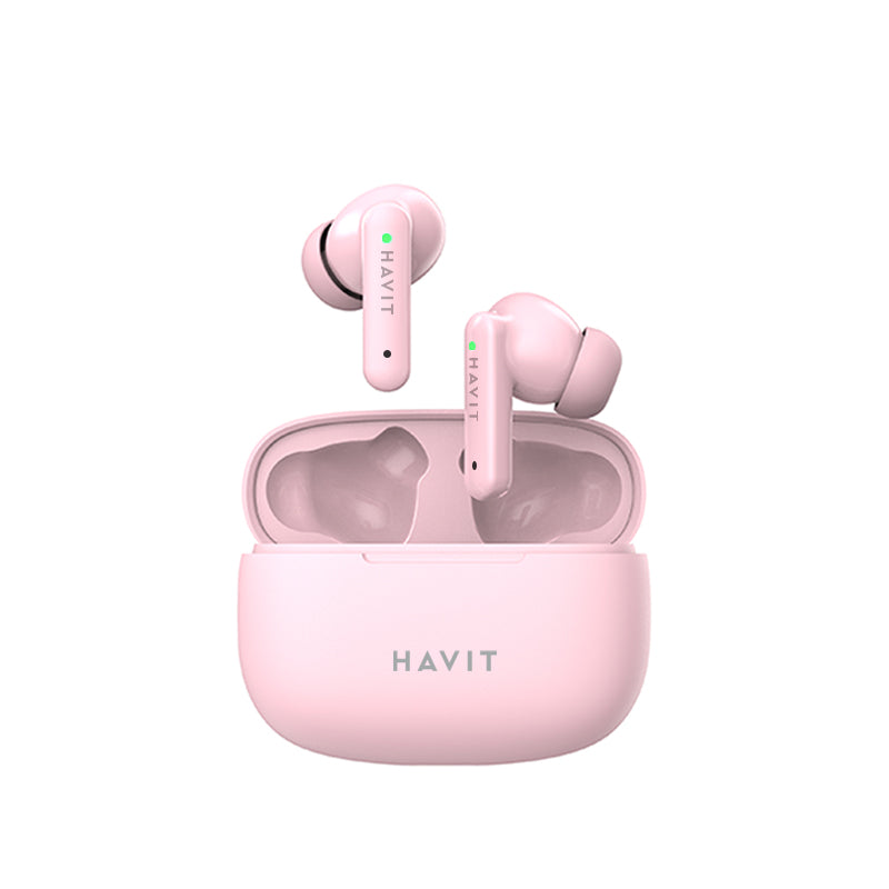 Havit, Tw967 True Wireless Stereo Earbuds Pink