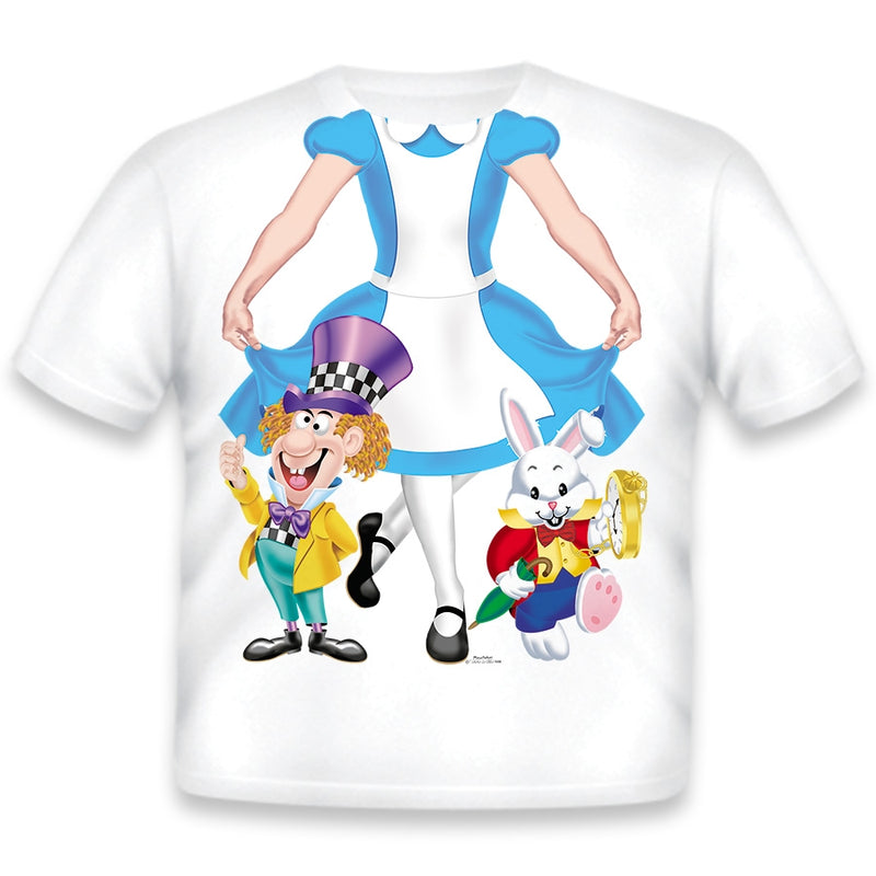 Just Add A Kid - T-Shirt Princess Wonderland - 4 Years