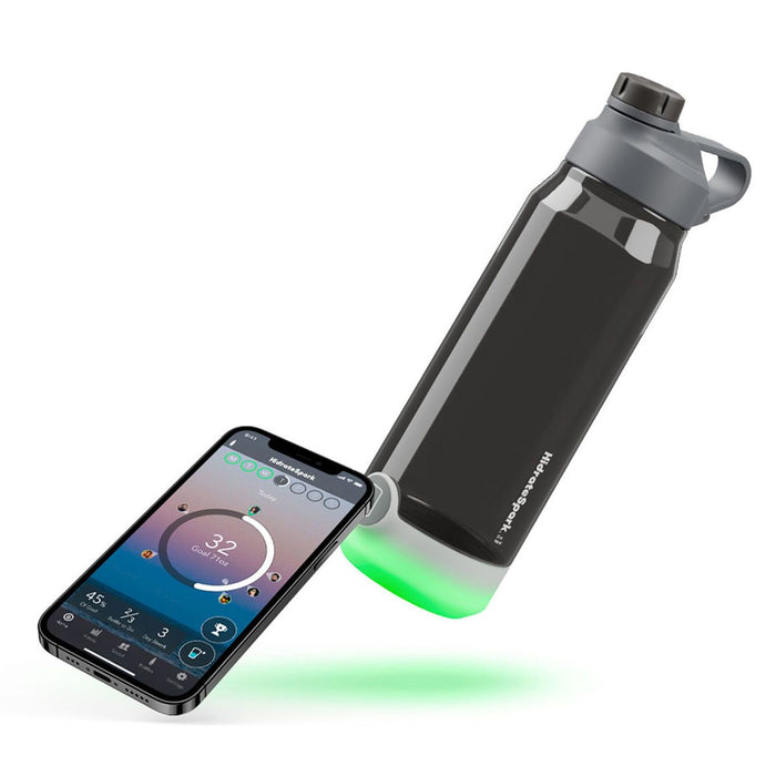 Hidrate Spark Tap Tritan Smart Water Bottle  32Oz Chug - Black