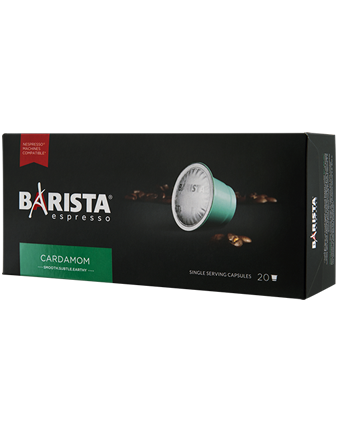 Barista - Capsules Box Cardamon - Box of 100pcs