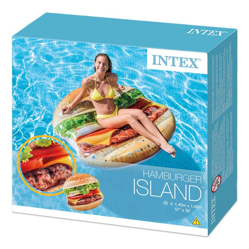 INTEX   - Hamburger Float Island