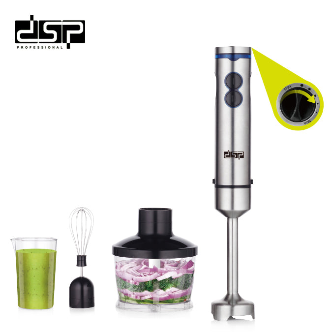 Dsp, 4 In 1 Multifunctional Electric Blender Set, 700 Watts, Stainless Steel