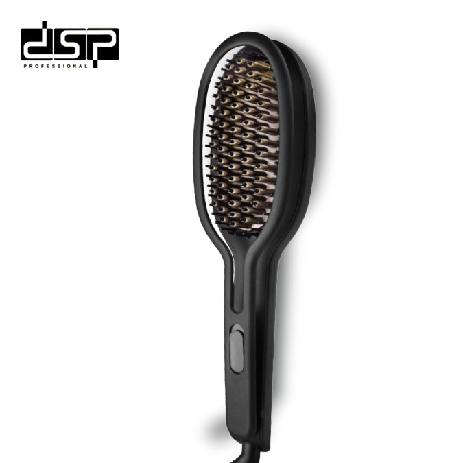 DSP, 10071 Fast Heating Comb Hair Straightener, 65 Watts, Black