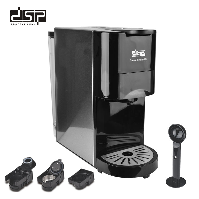 Dsp Multi Capsule Coffee Machine, 1450 Watts, Black