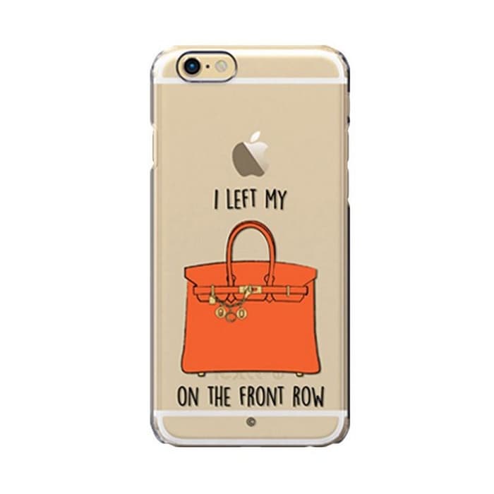 Patchworks - iPhone 6/6S  Hard Case I Left My... Front Row - Orange