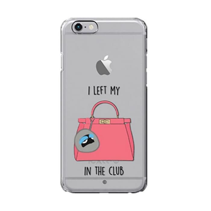 Patchworks - iPhone 6/6S  Hard Case I Left My... In The Club - Pink