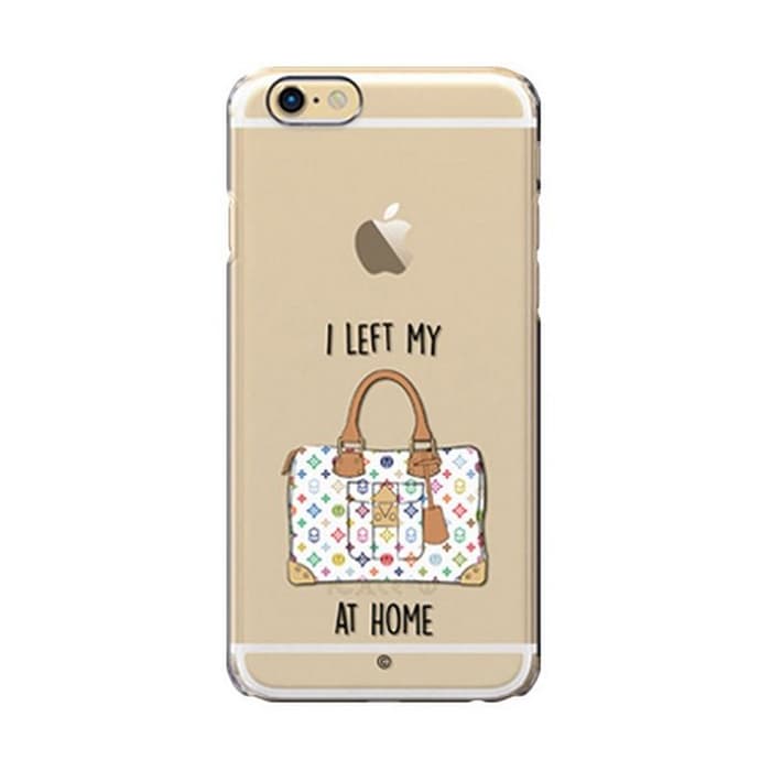 Patchworks - iPhone 6 / 6S Hard Case I Left My... At Home - White