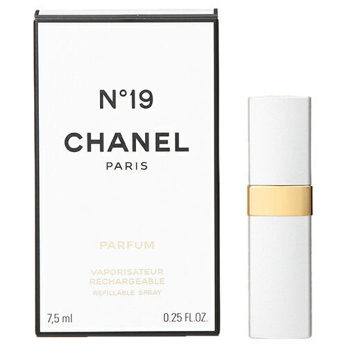 No 19 Parfum Vaporisateur 7.5ml Refillable Spray