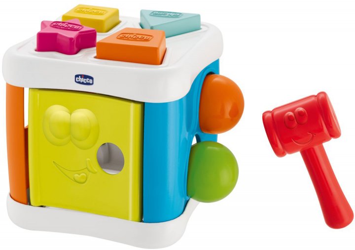 Chicco - 2 In 1 Sort & Beat Cube