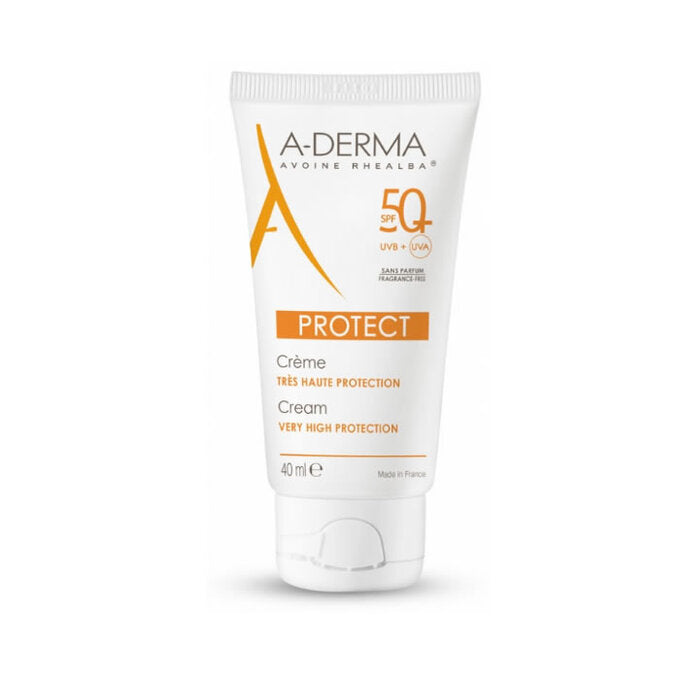 A-Derma, Protect Fragance Free Cream Spf50 +, 40Ml