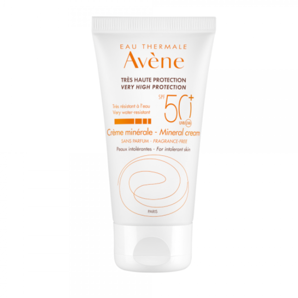 Avene, High Protection Mineral Cream Spf 50, 50Ml