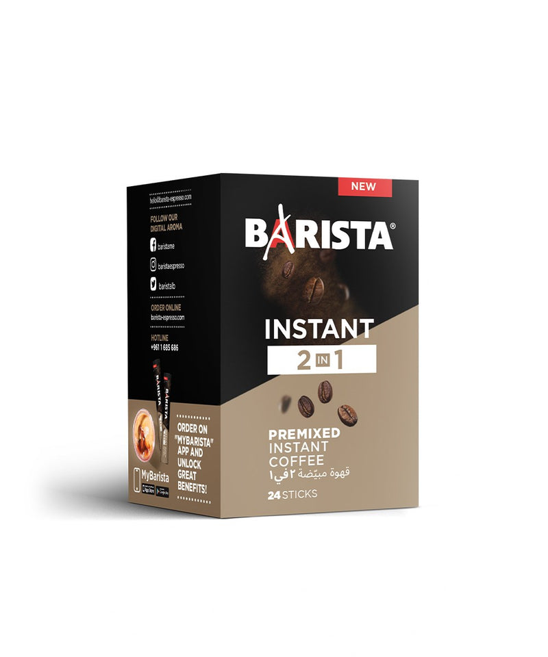 Barista - Instant Coffee 2 in 1 – 24 Sticks