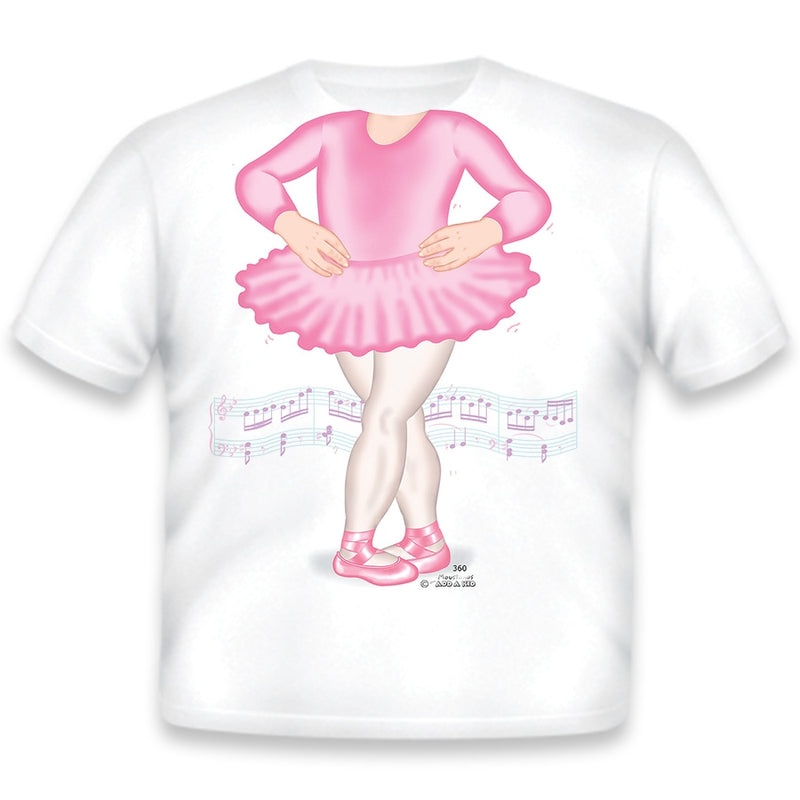 Just Add A Kid - T-Shirt Ballerina Pink 4T (2037386444857)
