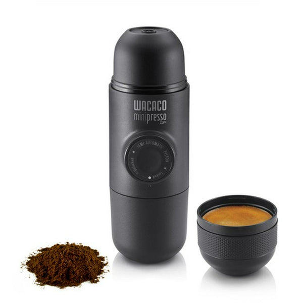 Wacaco - Minipresso GR, Portable Espresso Machine  Compatible with Ground Coffee (Manually Powered)