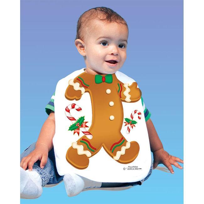 Just Add A Kid - Bib Gingerbread One-Size - 0 to 12 Months