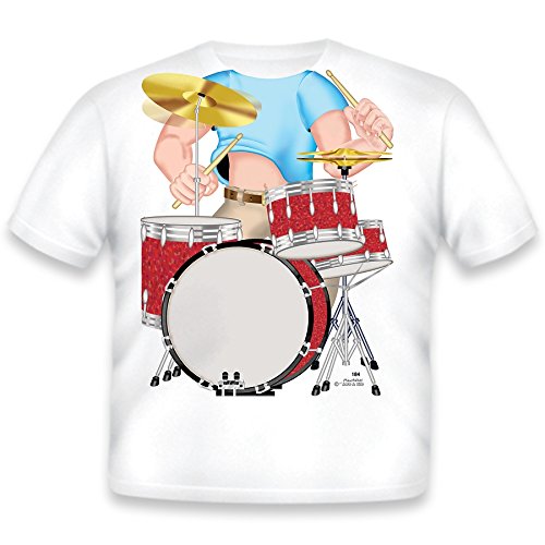 Just Add A Kid - T-Shirt Drummer - 2 Years