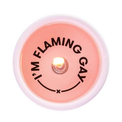 54Celsius - Candle Message I am Flaming Gay