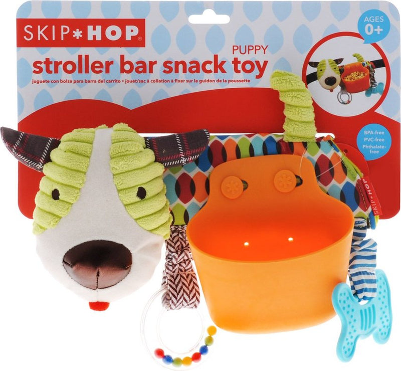 Skip Hop, Stroller Bar Snack Toy, Puppy
