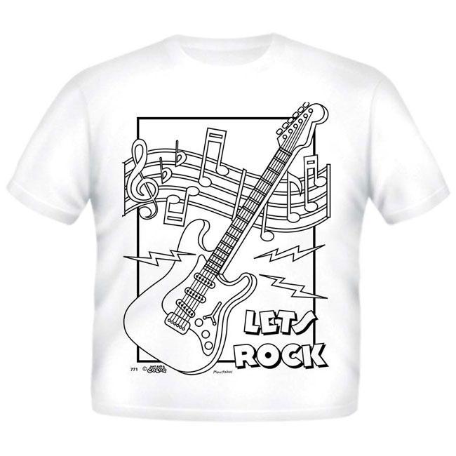 Just Add A Kid - T-Shirt Lets Rock Ac 4T (2037385265209)