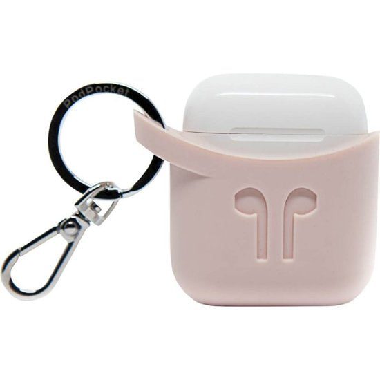 PodPocket   - Silicone Case for Apple Airpods - Pink Ash