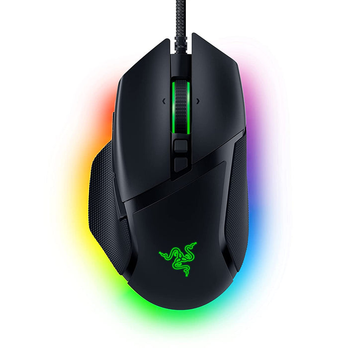 Razer - Basilisk V3 - Ergonomic Wired Gaming Mouse - Black