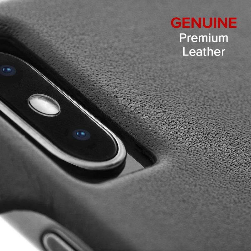 Case-Mate - iPhone XS MAX Barely There Leather - Black