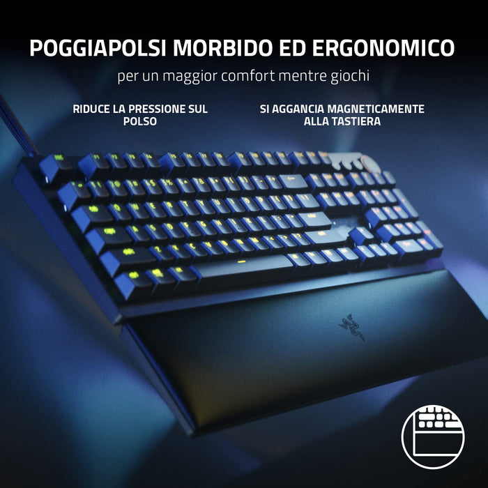 Razer - Huntsman V2 Optical Gaming Keyboard - Clicky Purple Switch