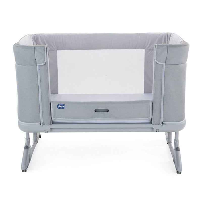 Chicco - 79650.19 Next Tome Forever [With Double Mesh] Sleeping Crib -Cool Grey