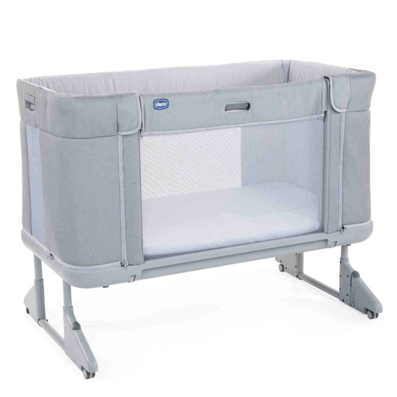 Chicco - 79650.19 Next Tome Forever [With Double Mesh] Sleeping Crib -Cool Grey