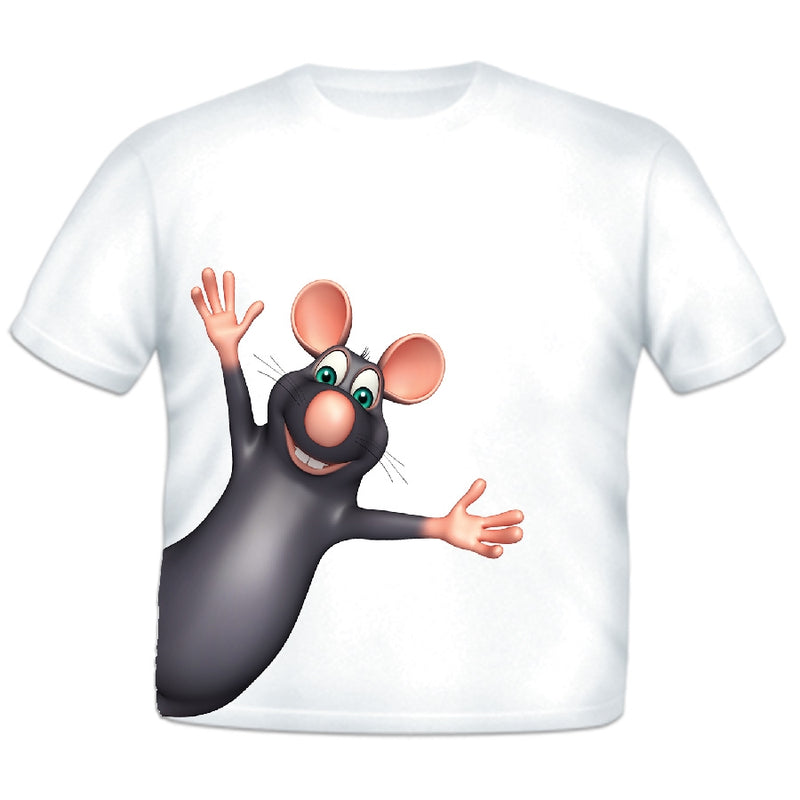 Just Add A Kid - Animal T-Shirt Rat - 2 Years