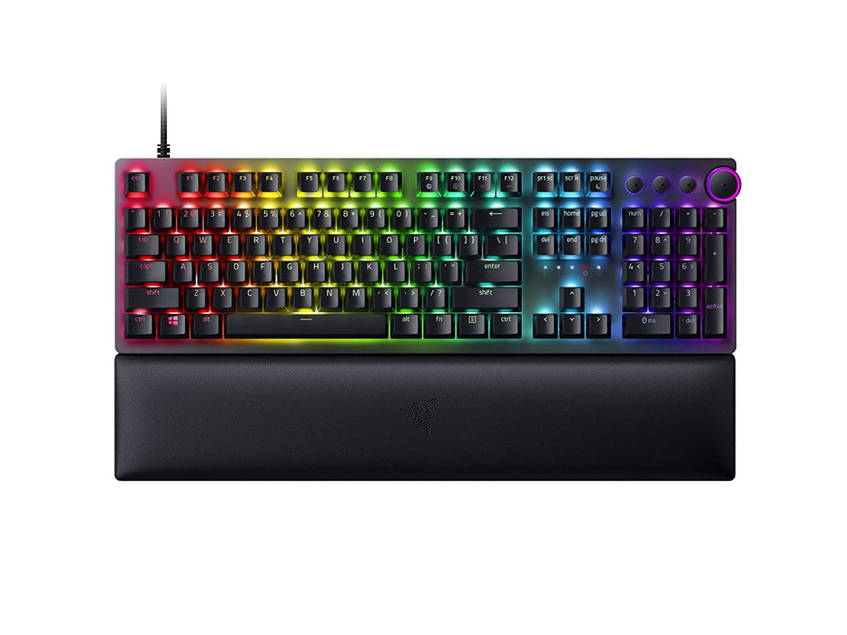 Razer - Huntsman V2 Optical Gaming Keyboard - Clicky Purple Switch