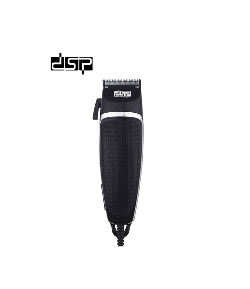 DSP, Professional Electric Hair Clipper For Men 5 In 1 Sets With Stainless Steel Blade, Black