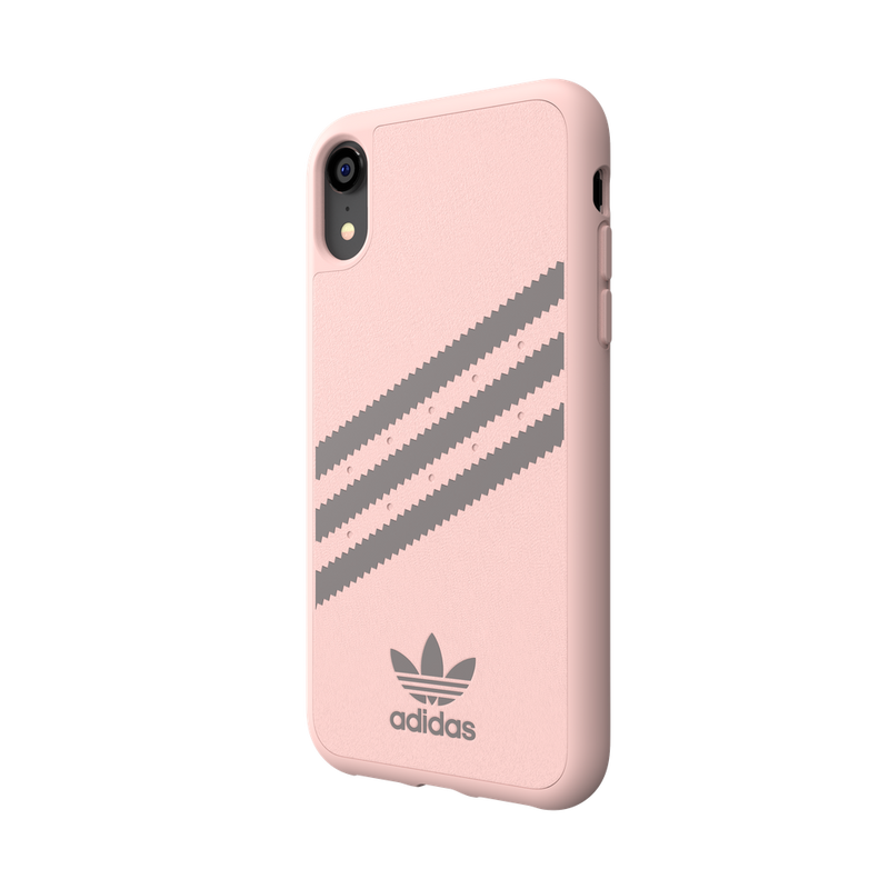 Adidas - iPhone XR 3 Stripes Case - Gazelle Pink