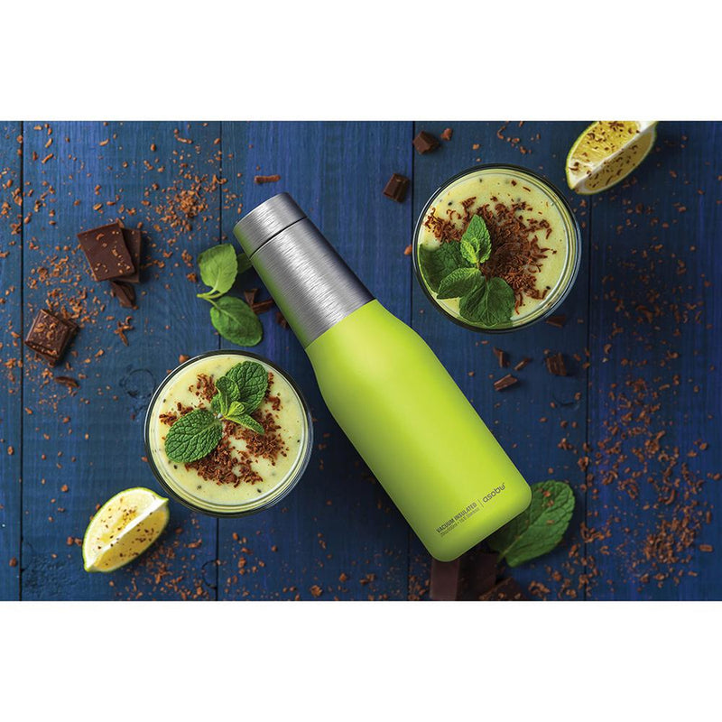 Asobu - Oasis Vacuum Insulated Travel Bottle 600ml - Lime