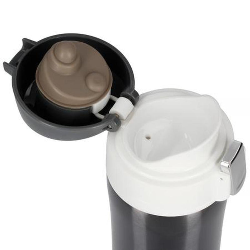 Asobu - Diva Insulated Vacuum Beverage Thermos Container - Smoke White