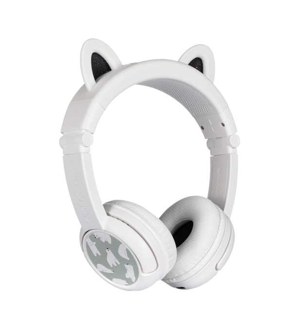 Buddyphones - Playears+ Wireless Headphones +Beam Mic - Bear