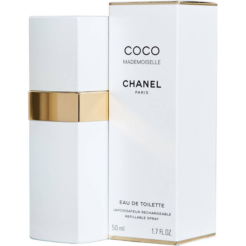 Coco Mademoiselle Eau De Toilette Refillable Spray 50ml